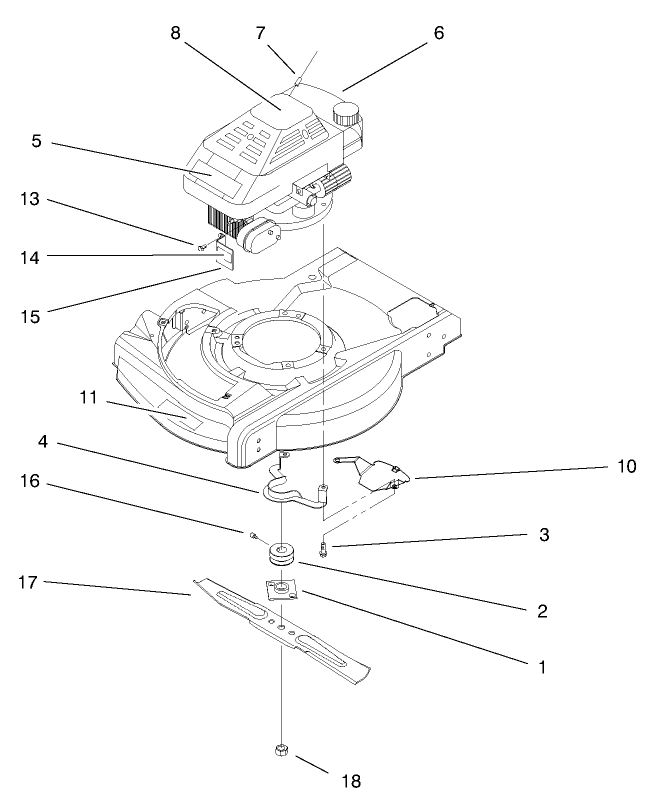Engine & Blade Assembly
