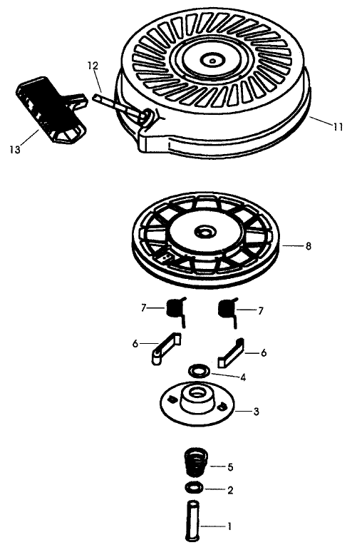 Recoil Starter Assembly 590694