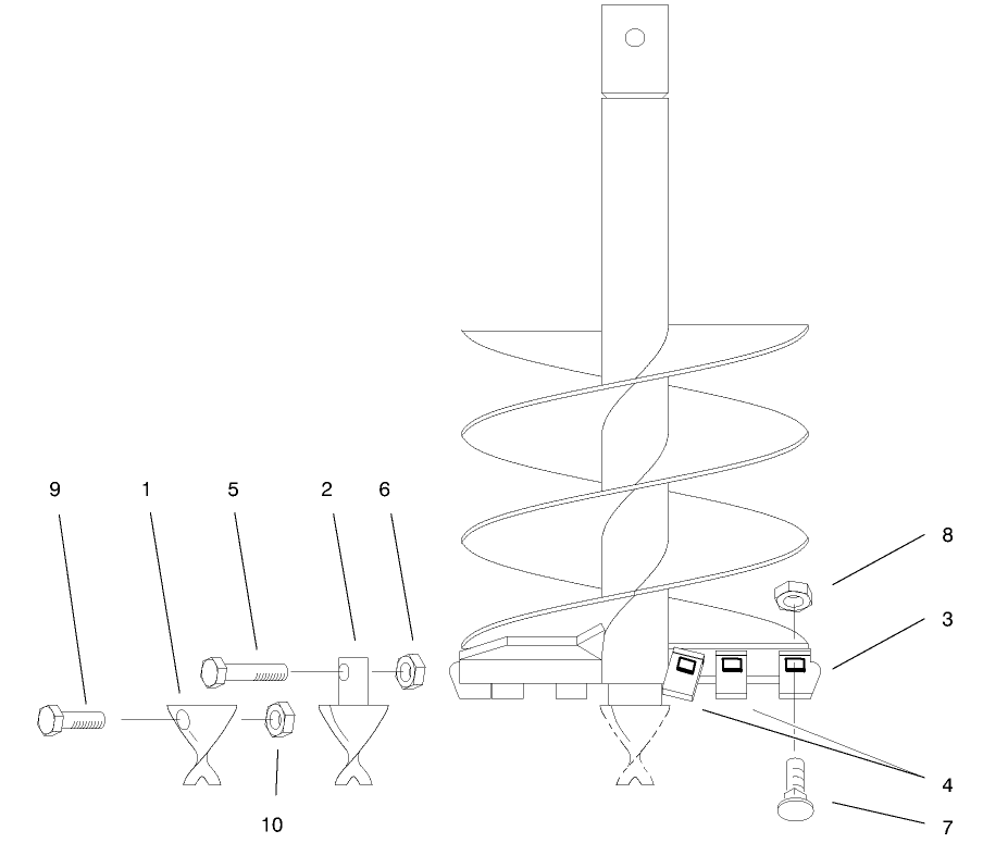 Earth Auger Assembly