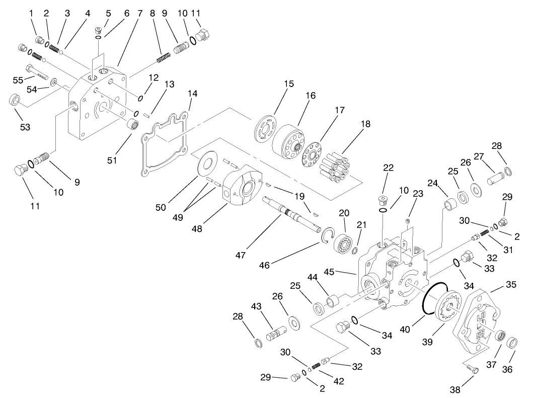 Hydraulic Pump Asm No. 95-5842