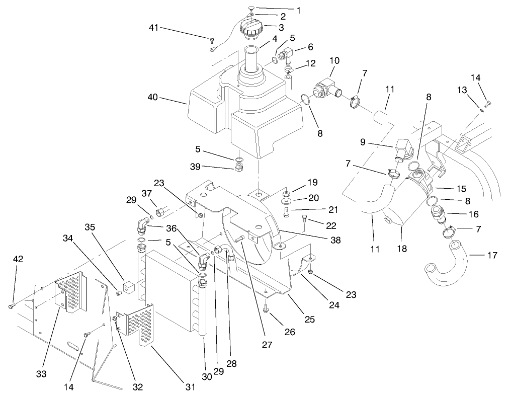 Hydraulic Reservoir Asm