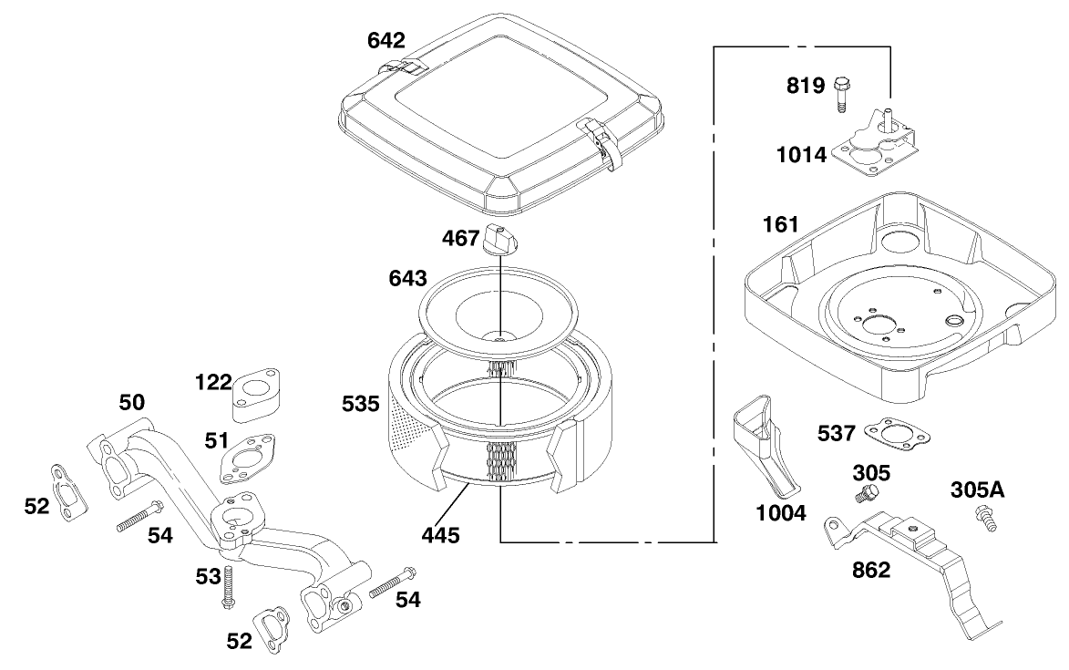 Engine Briggs & Stratton Model 350447-1116-E1