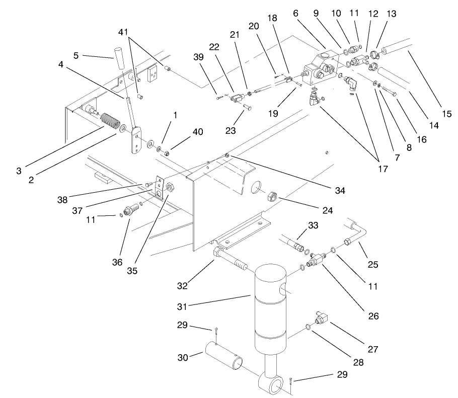 Hydraulic Lift System Asm