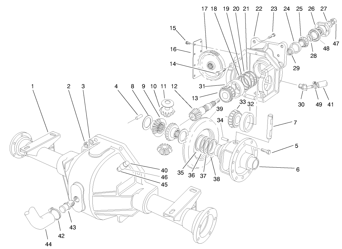 Front Axle Asm No. 92-2377