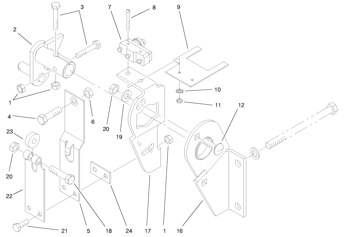 Transmission Interlock Asm