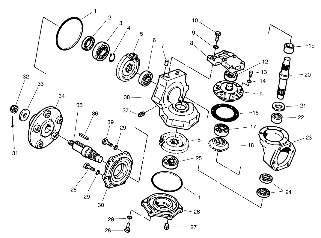 Rear Axle Asm No. 68-6824 (continued)