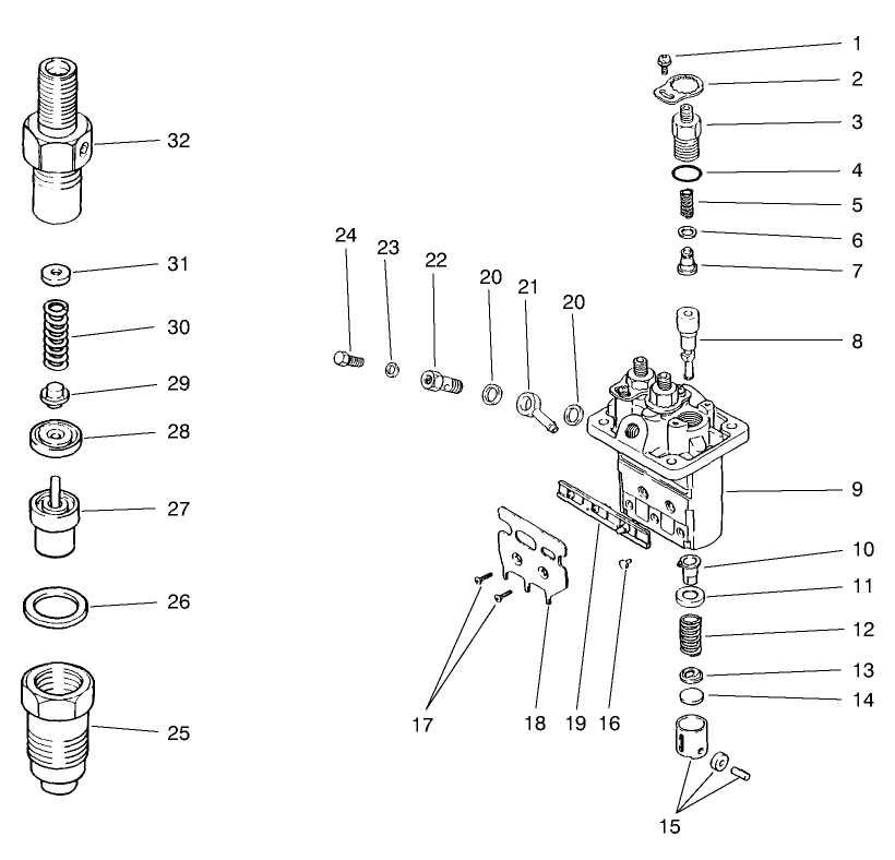 Fuel Injection Pump Asm