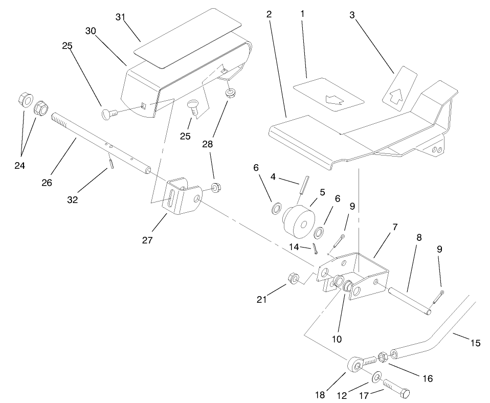 Traction Pedal Asm