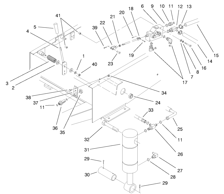 Hydraulic Lift System Asm