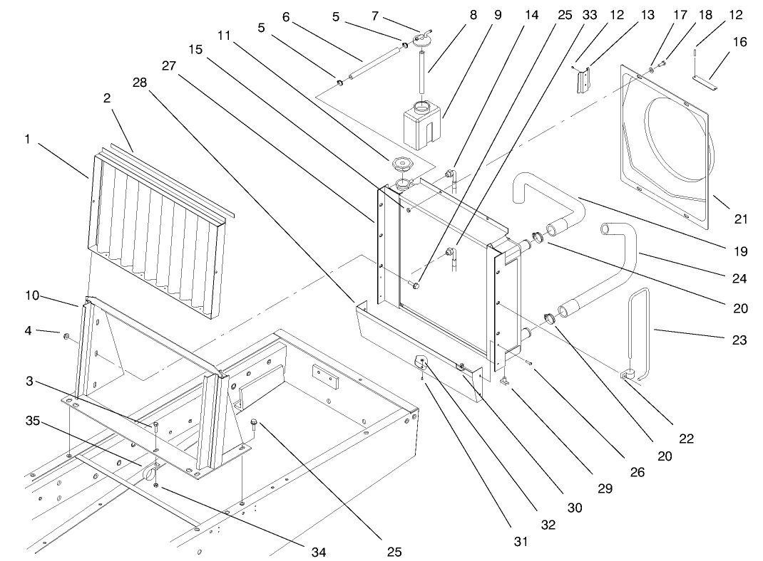 Radiator Asm