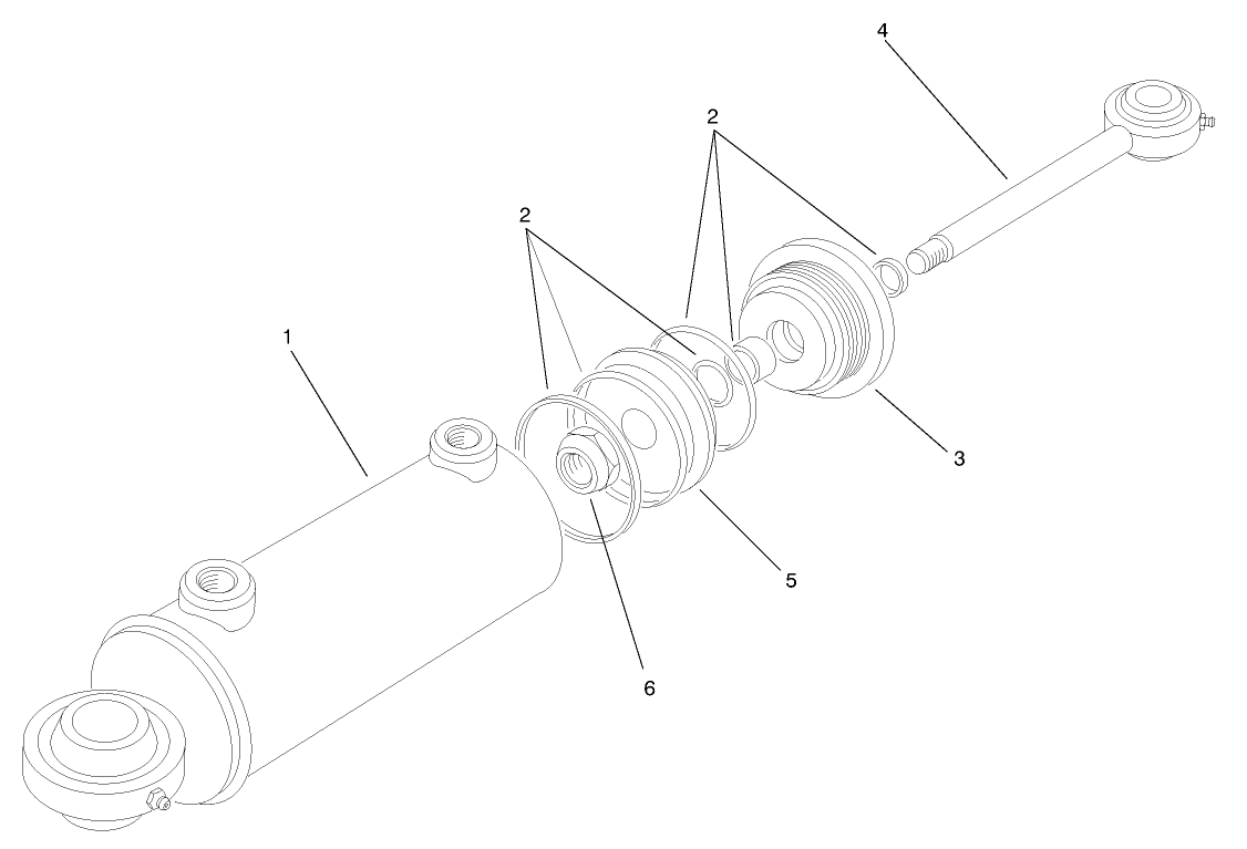 Hydraulic Cylinder No. 76-2070