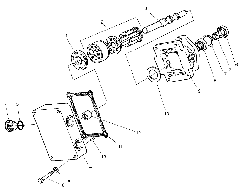 Hydraulic Motor No. 92-2556