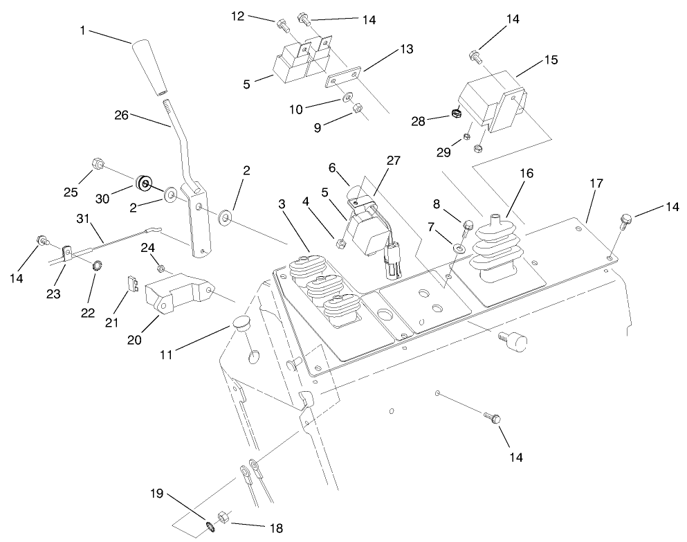 Control Console Assembly