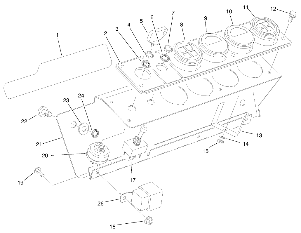 Gage Panel Assembly