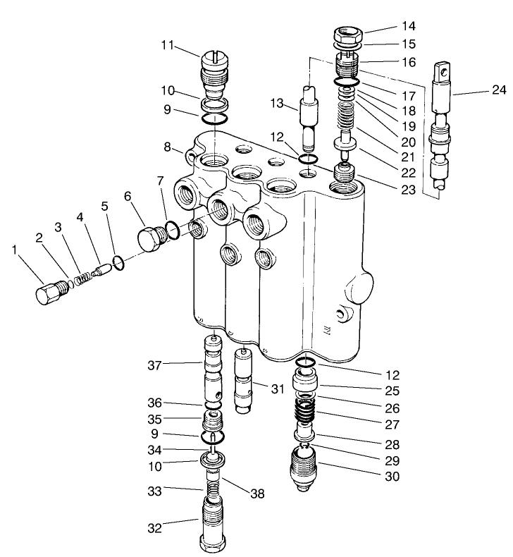 Lift Valve Assembly No. 92-7762