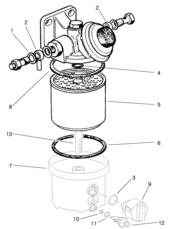 Fuel Filter Assembly No. 76-5300