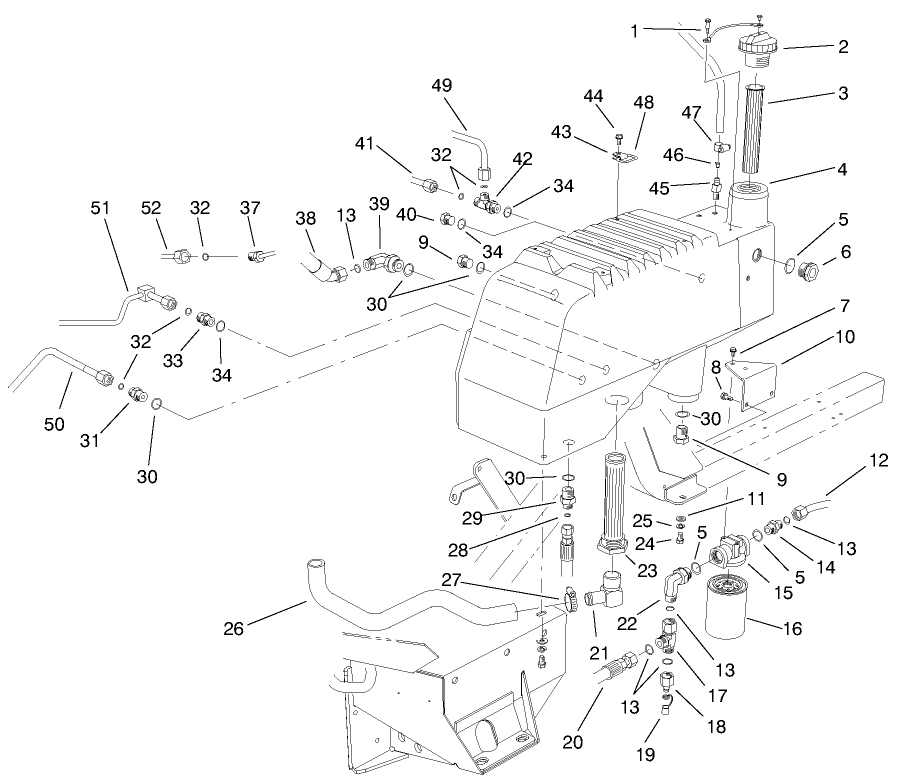 Hydraulic Reservoir Assembly