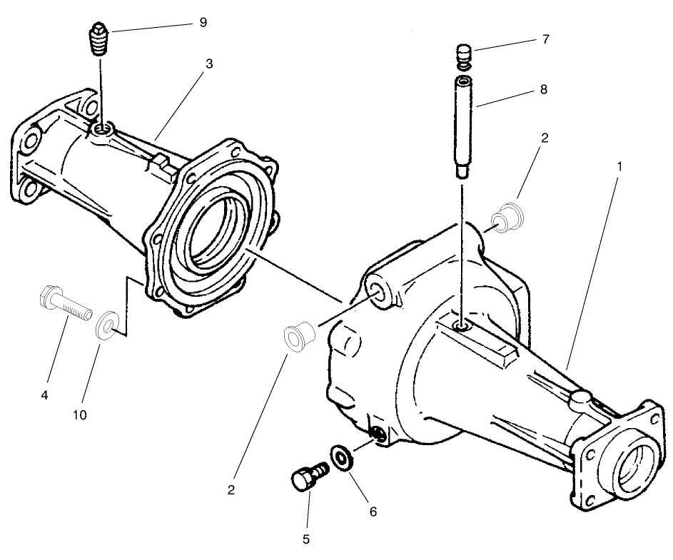 Axle Housing Assembly (model No. 30455 Only)