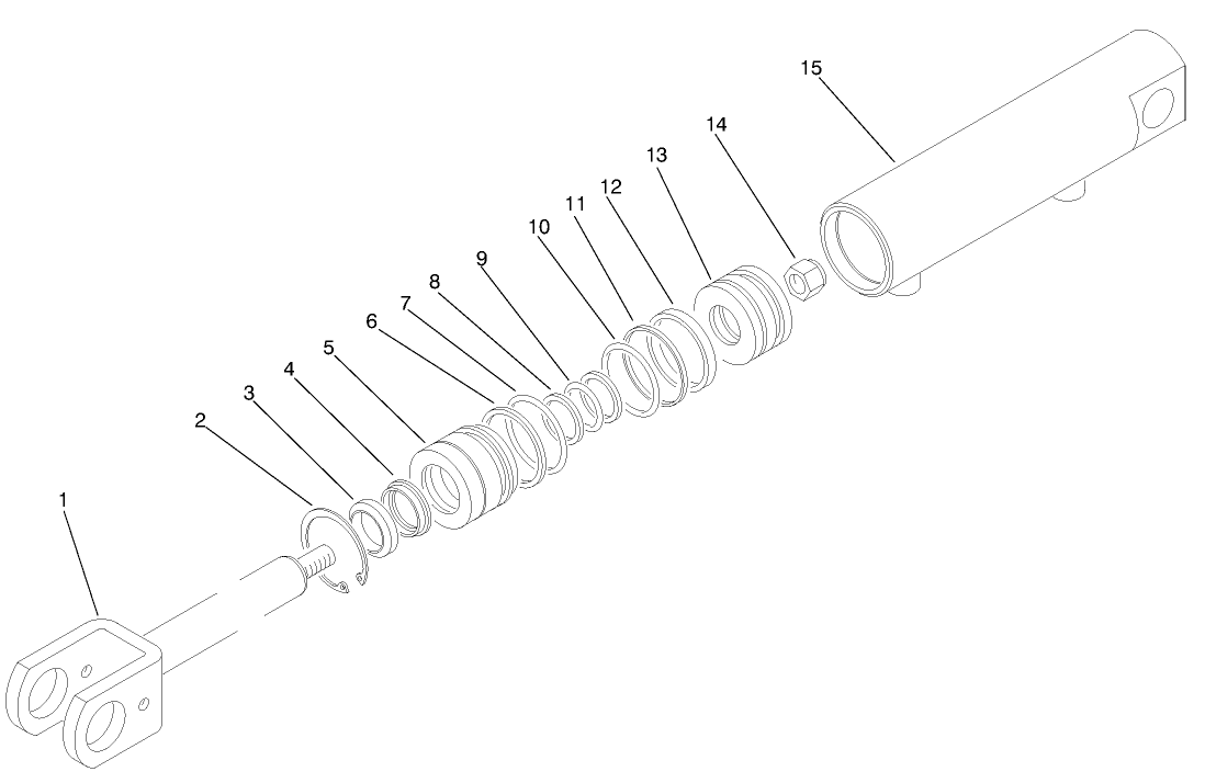 Hydraulic Cylinder No. 86-5580