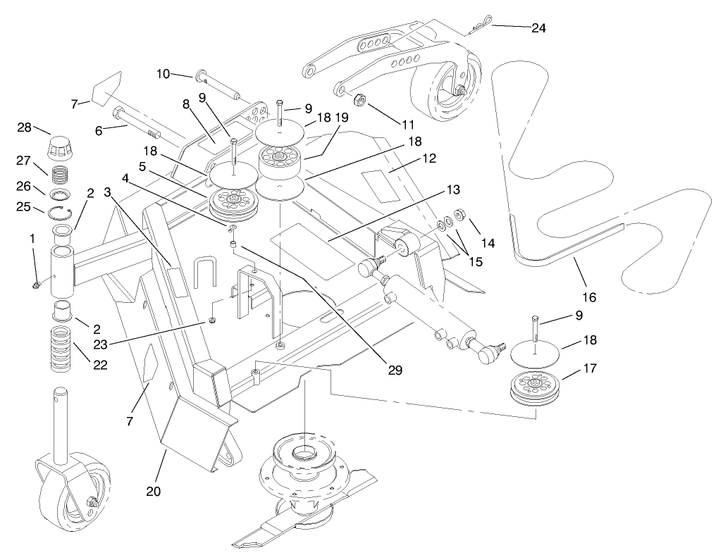 Wing Deck Assembly-R.h.