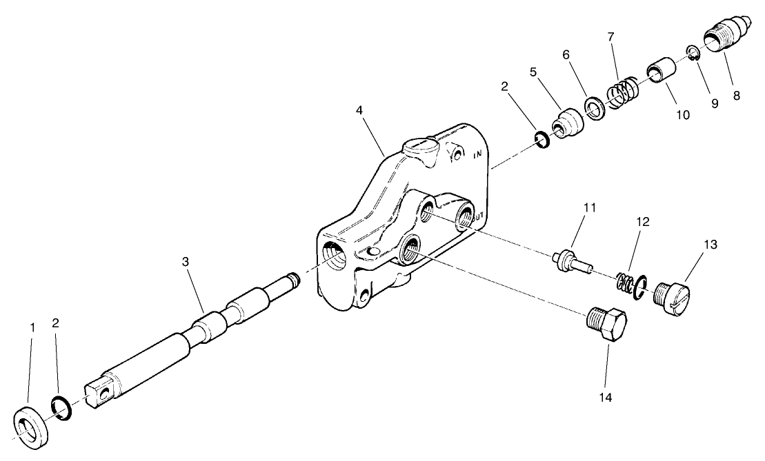 Lift Valve Asm No. 63-7960
