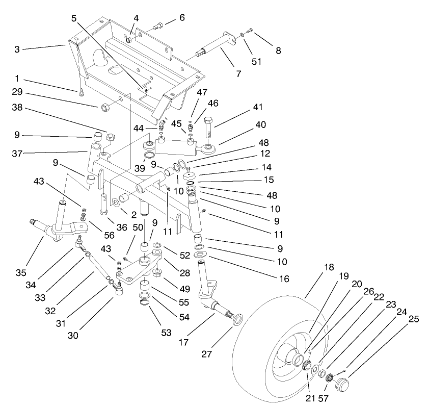 Rear Axle Asm