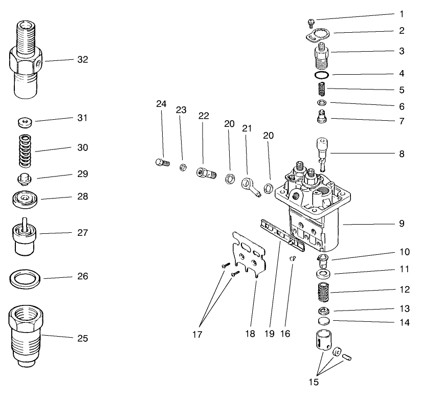 Fuel Injection Pump Asm