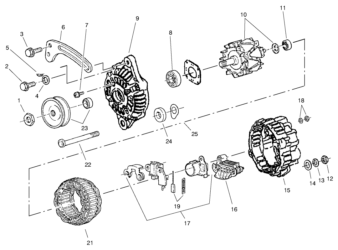 Alternator Asm