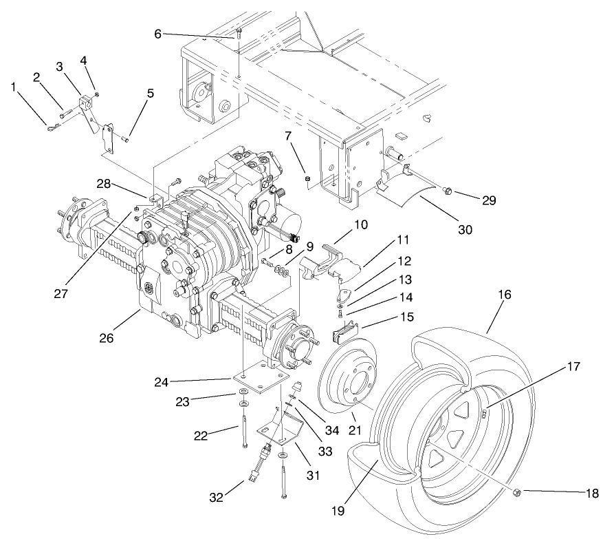 Front Axle Assembly