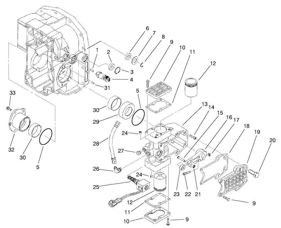 Hydraulic Housing Assembly-Control