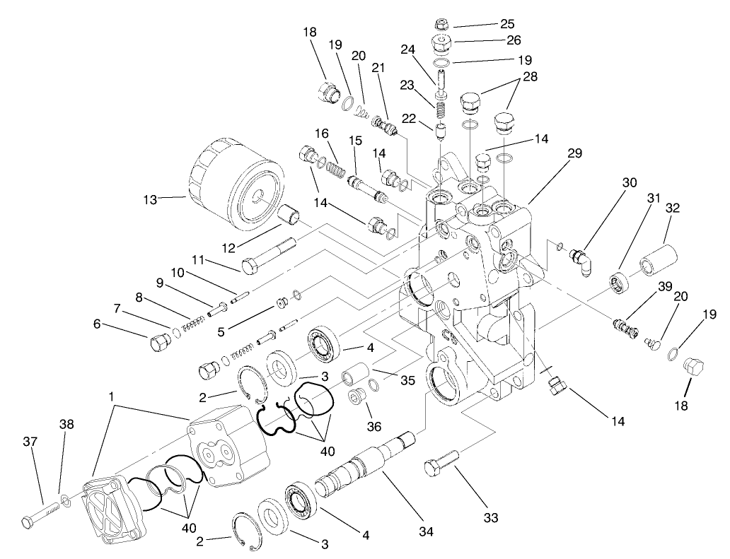 Front Axle Center Section Assembly