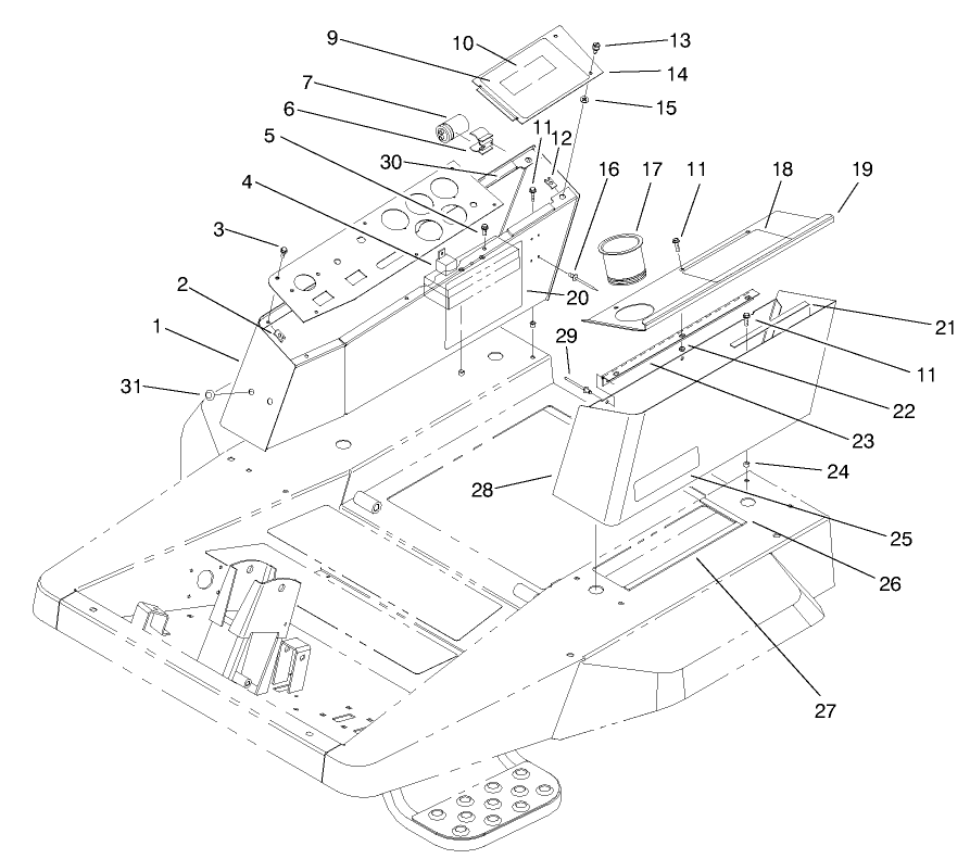 Control Console Assembly