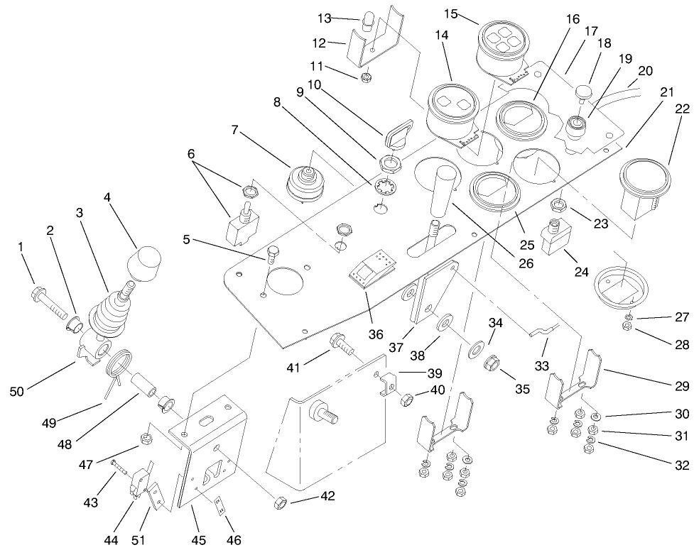Operator-S Control Console Assembly