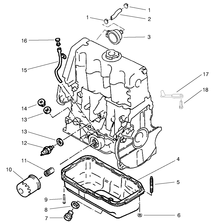 Oil System Assembly