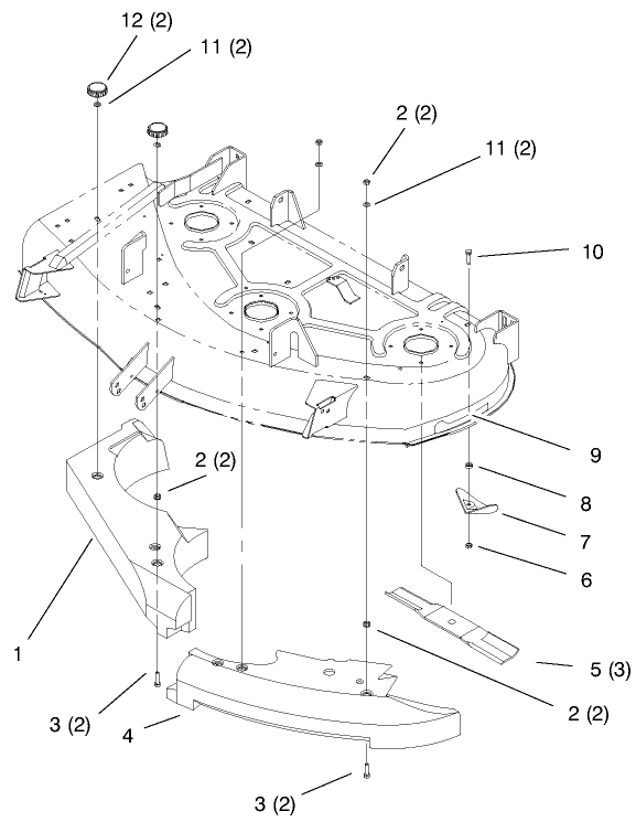 Baffle & Kicker Assembly