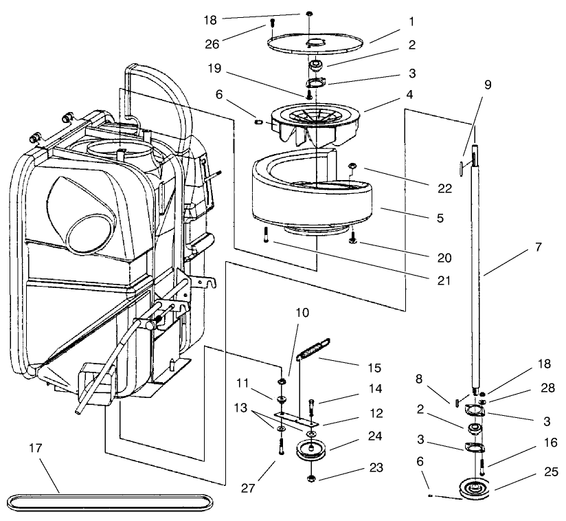 Scroll And Fan Assembly