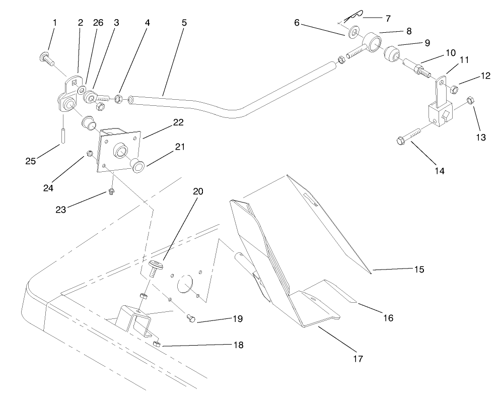 Traction Pedal Assembly