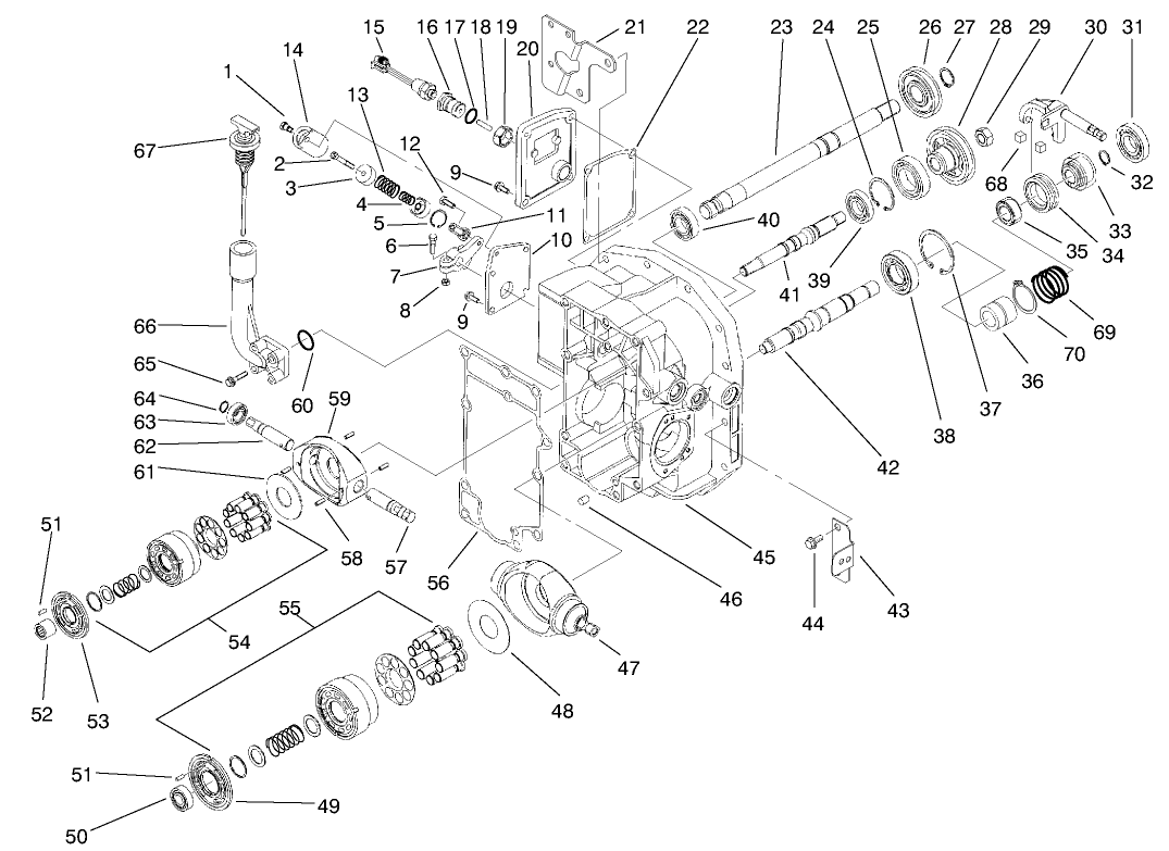 Hydraulic Housing Assembly