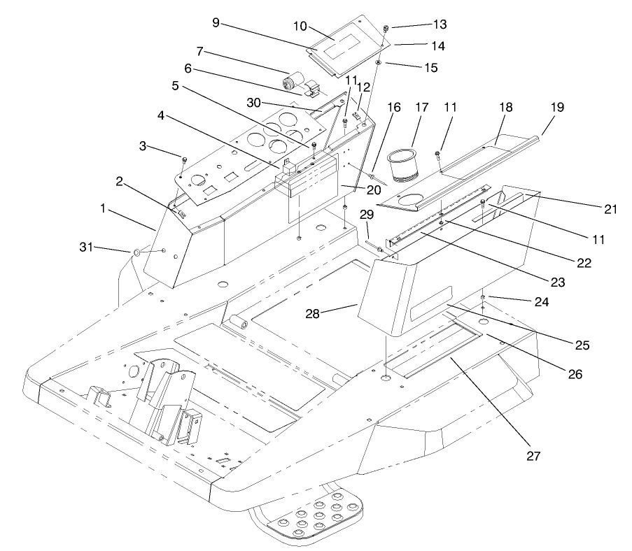 Control Console Assembly