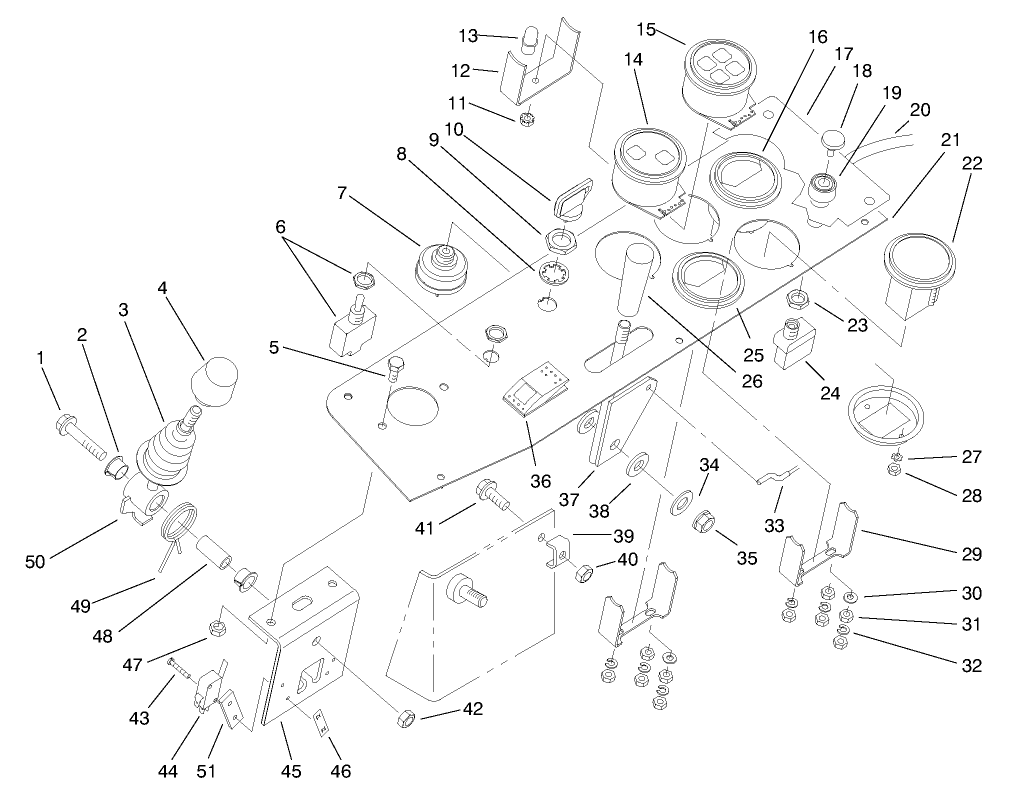 Operator-S Control Console Assembly