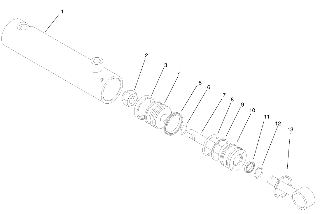 Hydraulic Cylinder Assembly No. 95-5699