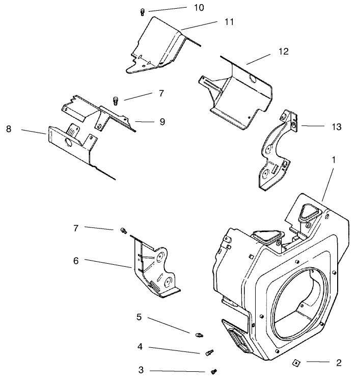 Blower Housing & Baffles