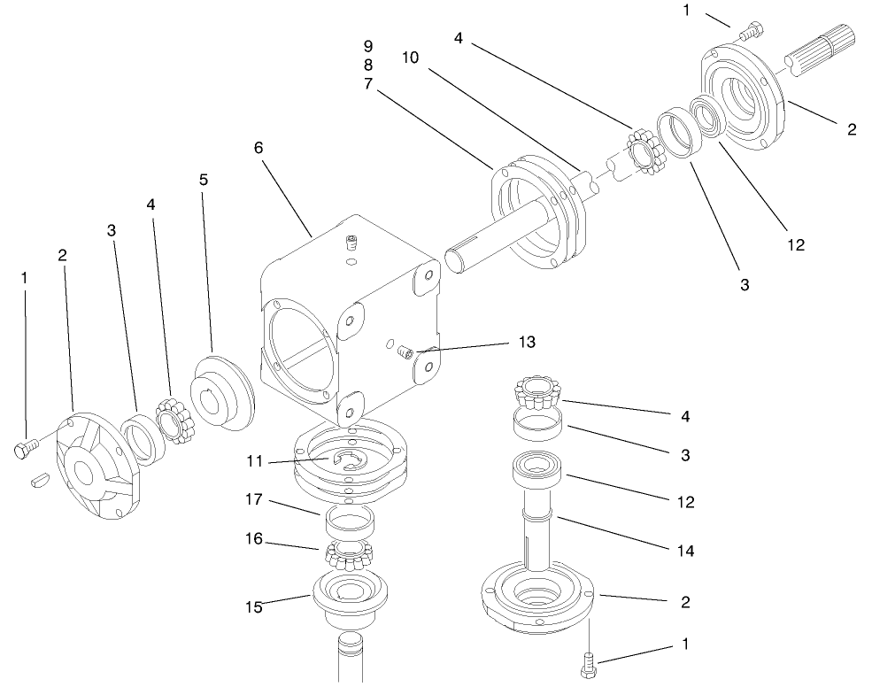 Gear Box Assembly No. 94-4641