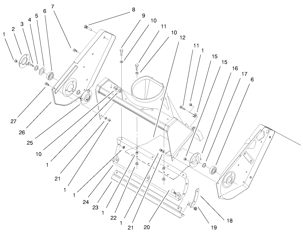 Auger Housing Assembly
