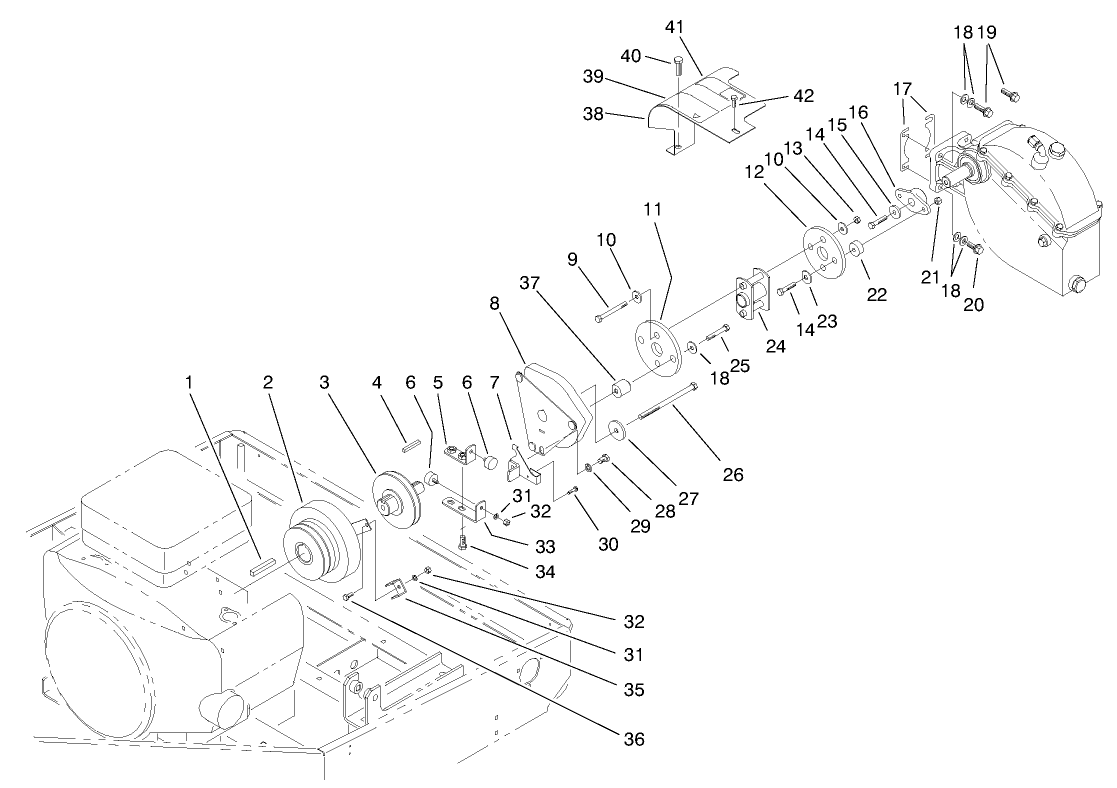 Gear Box Drive Assembly