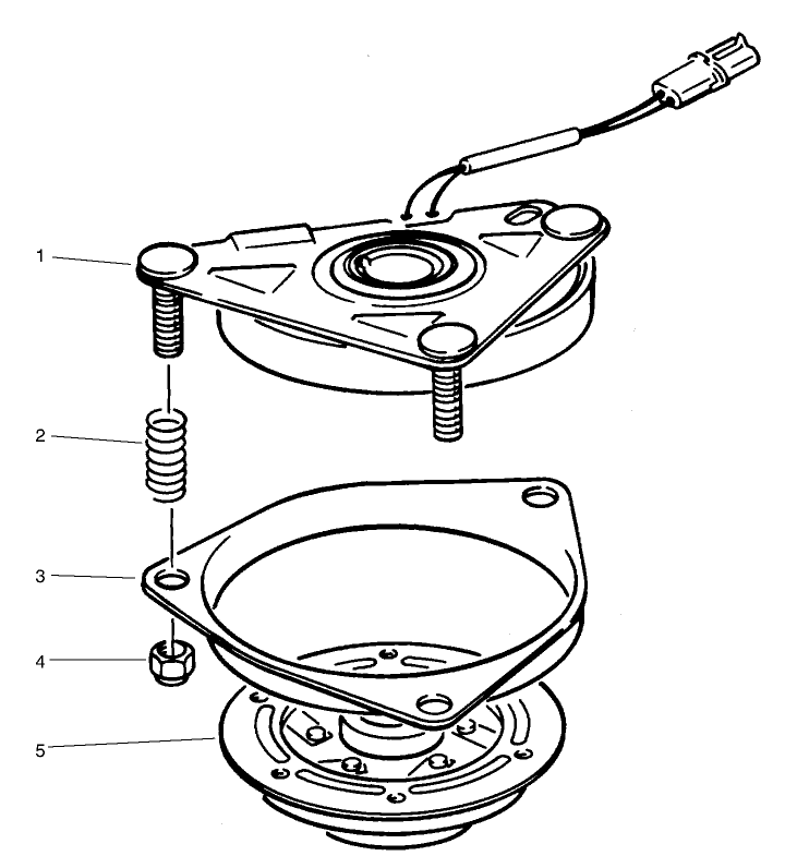 Electric Clutch Assembly No. 86-8160