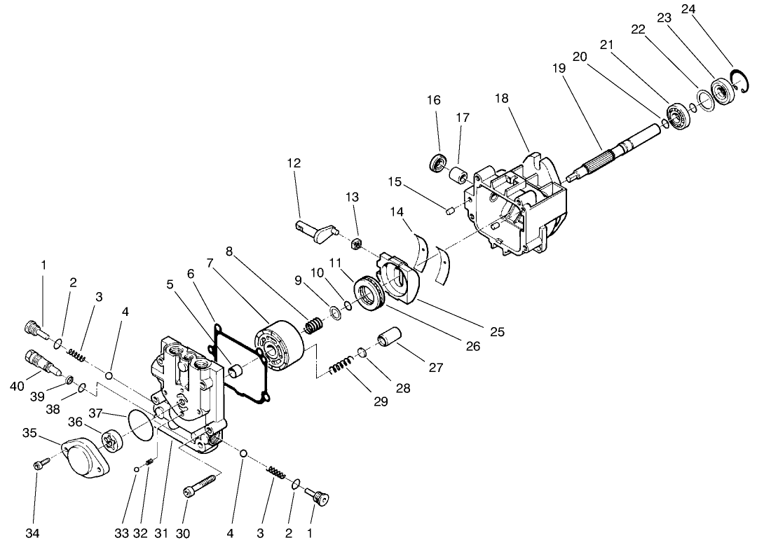 Hydraulic Pump Assembly No. 80-5450