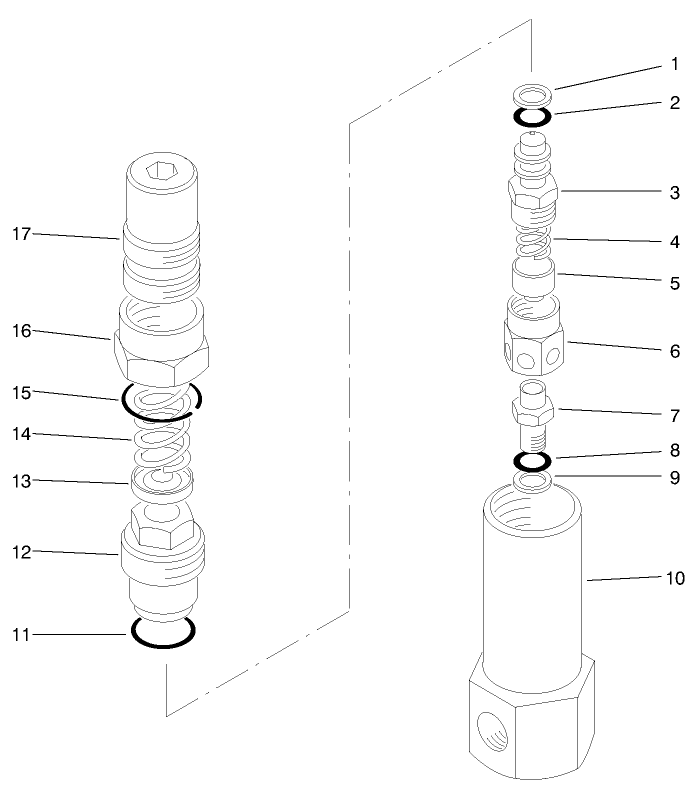 Relief Valve Assembly No. 80-7070
