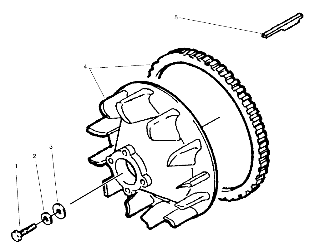 Engine Flywheel Assembly
