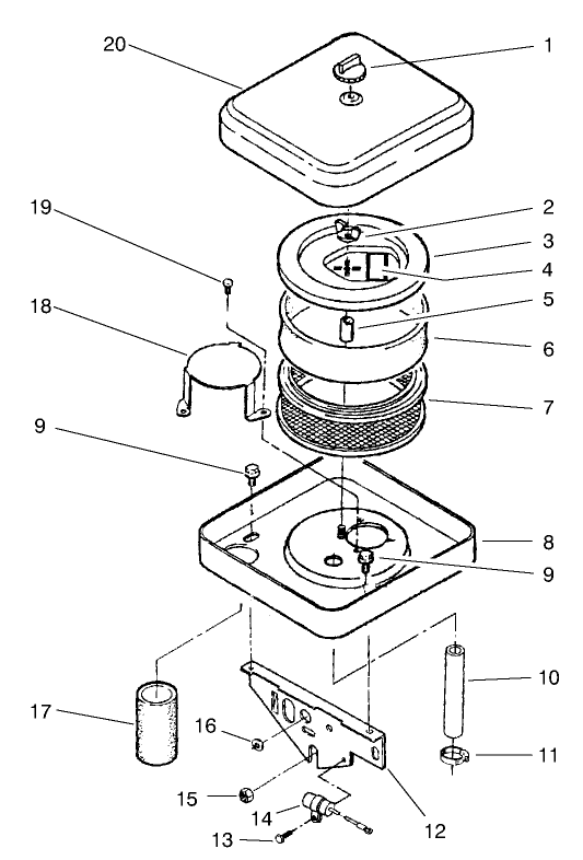 Engine Air Cleaner Assembly